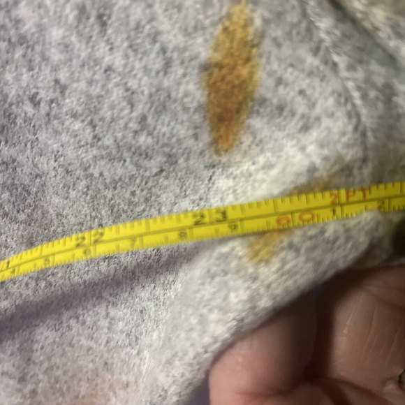 NWT Jess And Jane Women’s Blouse Grey Floral Print Heathered Fab… - Picture 15 of 16